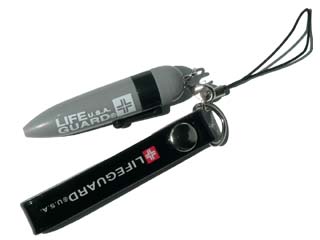 LIFE GUARD ボールペン付きクリーナーストラップム